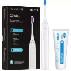 Звуковая щетка Revyline RL 015 White и зубная паста по хорошей цене