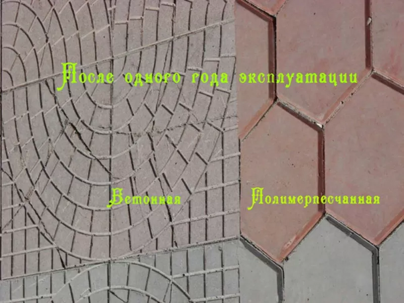 Полимерпесчаные тротуарная плитка,  брусчатка,  бордюр,  люки 