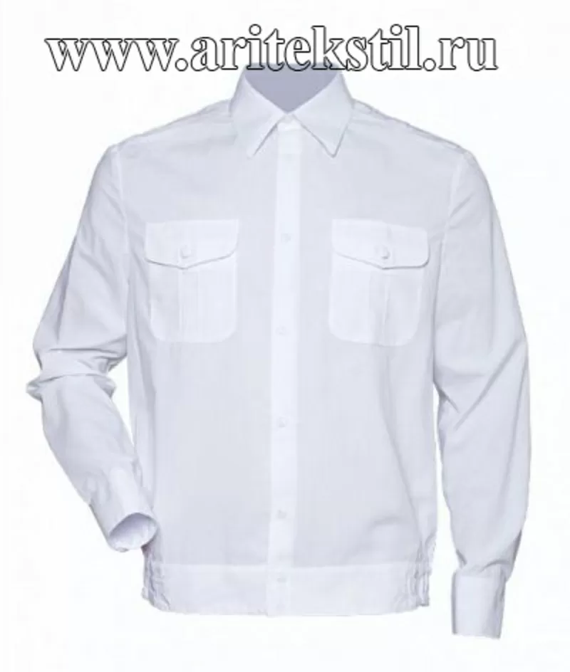 рубашка сорочки для кадетов, с длинными короткими рукавами 2